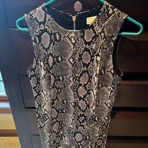 Michael Kors snakeskin dress.  Excellent condition